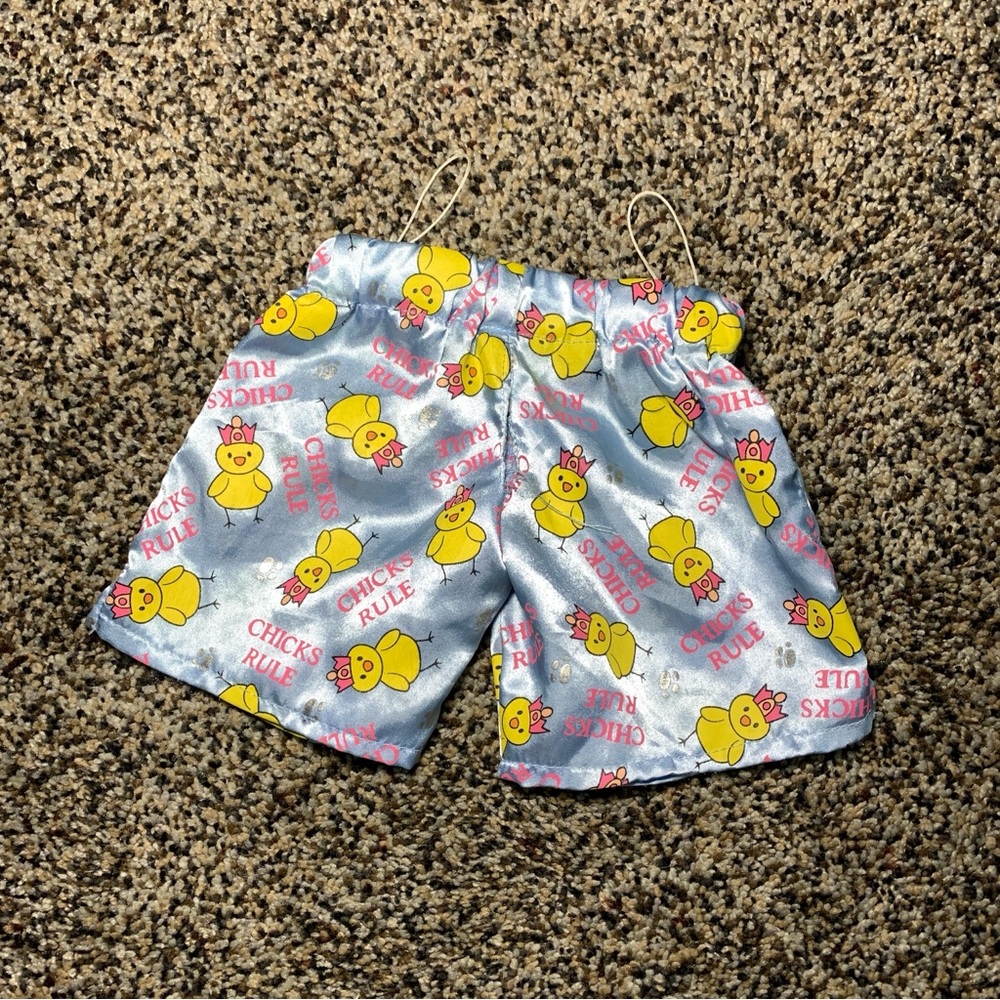 Build-A-Bear Workshop Chicks Rule Pajama and Slippers Outfit - Picture 6 of 9